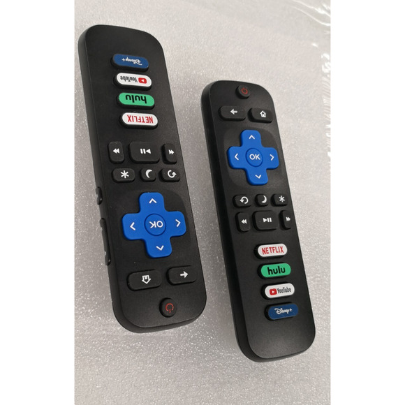 Pack of 2 RC280 Replacement Remote Control Only for Roku Series TV TCL Hisense - Picture 7 of 8
